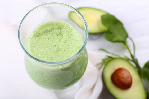 Green Avocado Smoothie with Bee Pollen